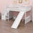 Loft Bed With Stairway And Slide-870995865