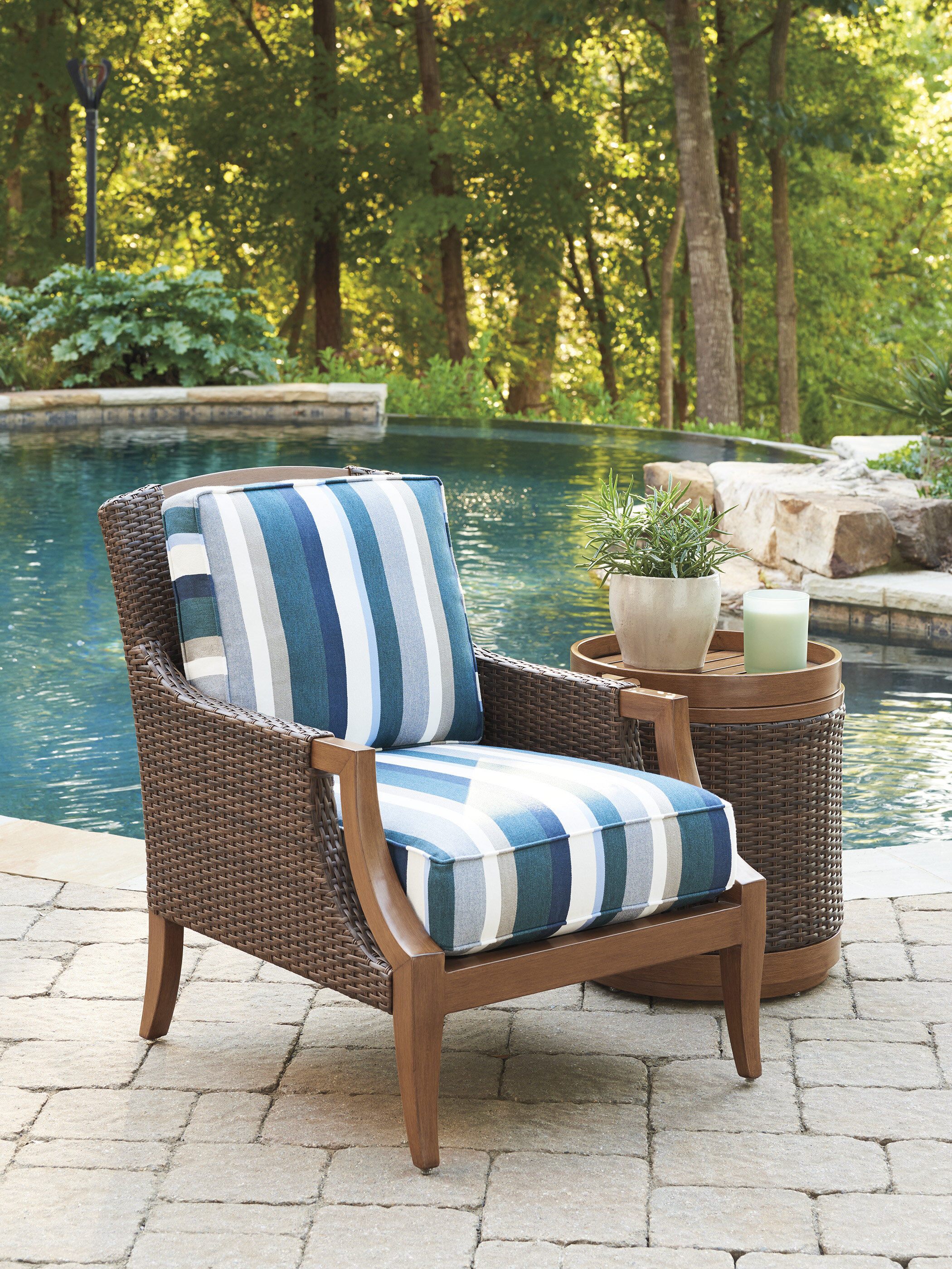 Tommy Bahama Outdoor Harbor Isle Lounge Chair | Wayfair