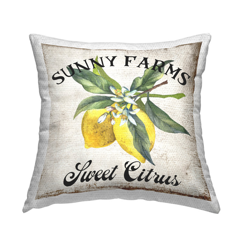 Coussin d'extérieur Sunny Farms Sweet Lemon