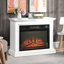 Rhiver 31'' W Electric Fireplace with 4774 BTU-432916240