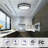 Jaskaran 14" LED Flush Mount Selectable Color Temperature Dimmable Ceiling Light