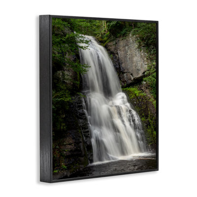 Giclée encadrée par Lush Waterfall, conception de Jeff Poe