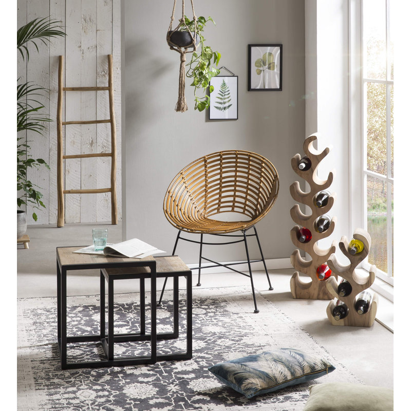 Padmini Upholstered Barrel Chair