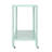 Rubberwood 2-Tier Bar Cart on Wheels