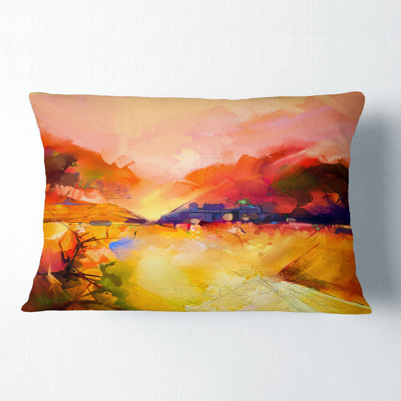 Reversible Throw Pillow