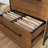 Lateral File, Brown finish