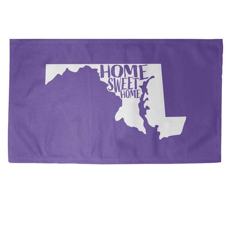 Tapis de région mauve maryland, Rectangle 2 pi x 3 pi