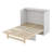 Murphy Bed with Large Drawers-100489549-100489545