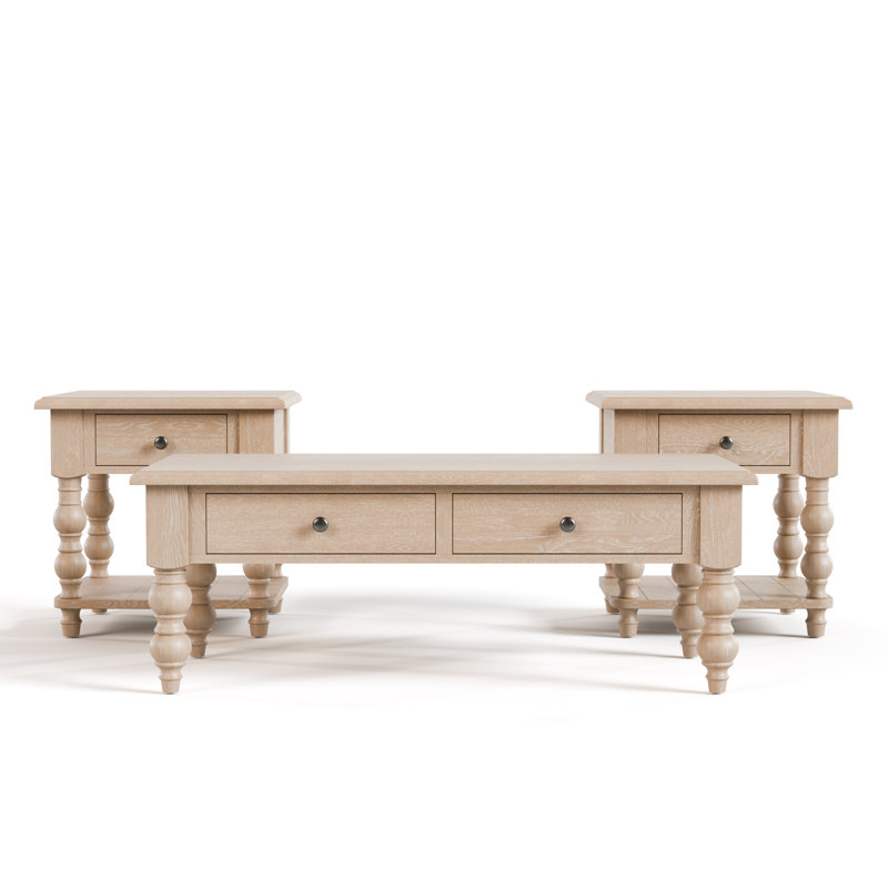 Baiardo 3-Piece Coffee Table Set