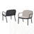 Outdoor Club Chair With Cushion Set Of 2-466575327