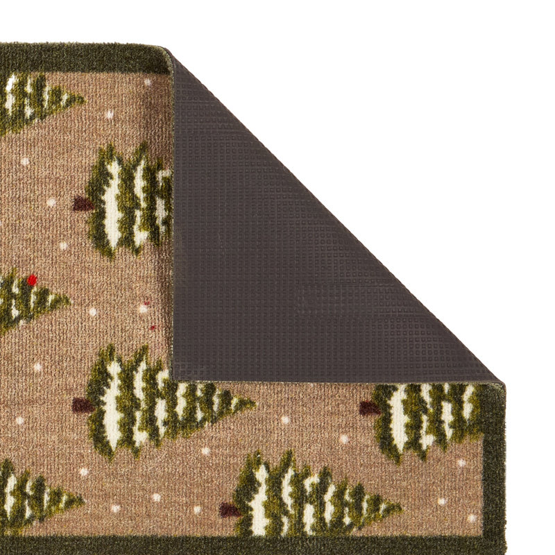 Non-Slip Christmas Indoor Doormat, 50cm W x 75 cm L