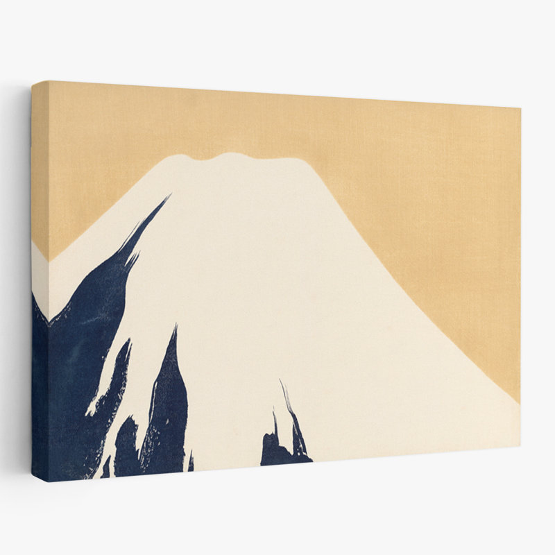 The Mountain Fuji, 1909 - Paysages, musée, montagnes du Japon, art, H 24 po x l 36 po