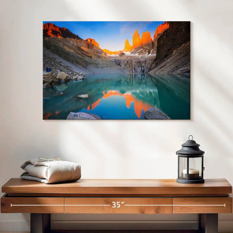 Parc Torres Del Paine Alpenglow, H 16 po x l 24 po