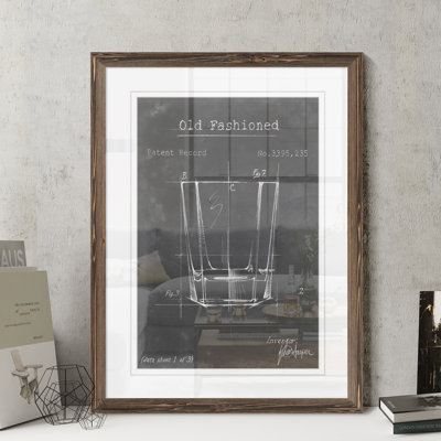 " Barware Blueprint I " by Paul Cezanne