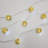 Janyssa Battery Operated String Lights with 20 Gold Balls