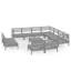 Grand salon modulaire vidaXL