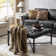 Tatiana Modern Genuine Leather Coffee Table With Button-Tufted