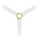 54" Mocha 3 - Blade Outdoor/Indoor Smart Propeller Ceiling Fan with Remote Control Included