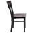 Jyun Decorative 3 Circle Back Metal Restaurant Chair-578930135