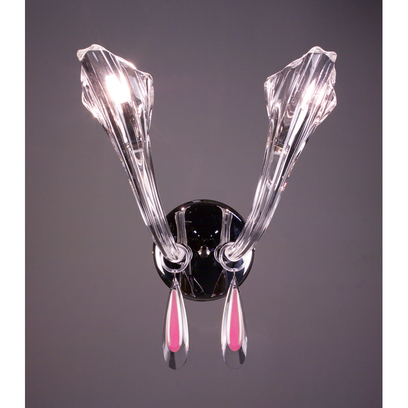 Gaspard Glass Armed Sconce