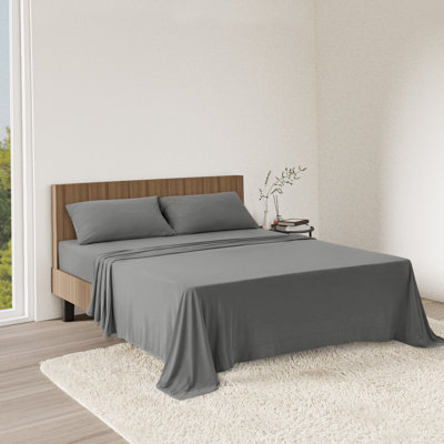 Sheet Set Ultra Soft Jersey Knit Sheet Set Deep Pocket