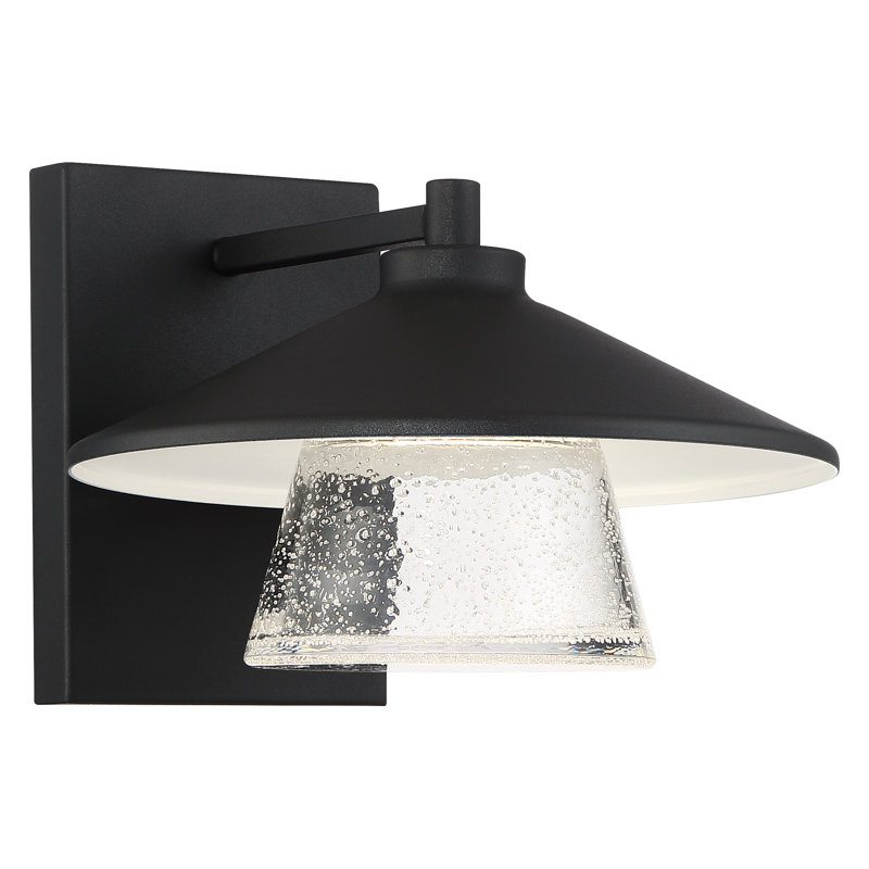 Pedro Metal Wall Light, Black
