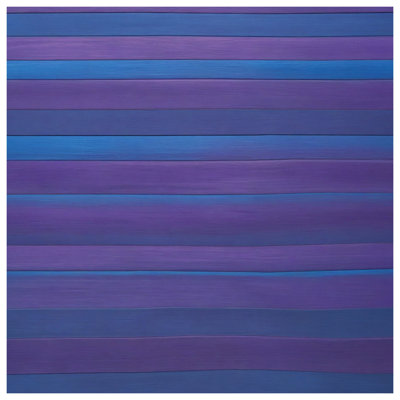 Blue Purple Striped Pattern Comforter