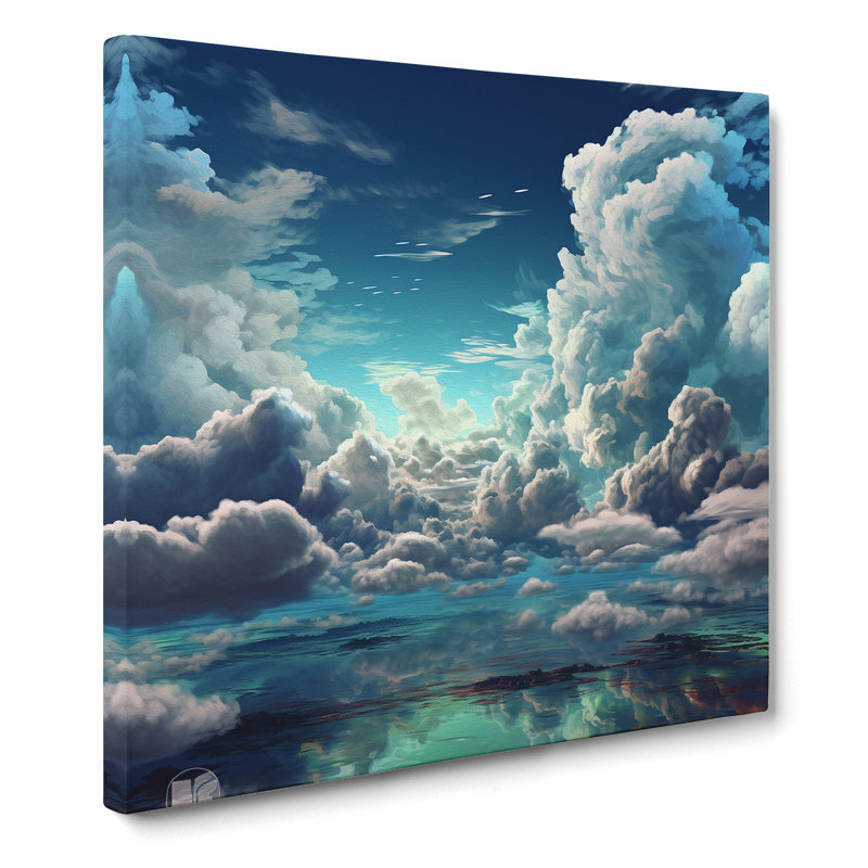 Cloudy Sky Digital Art No.1 - No Frame Print