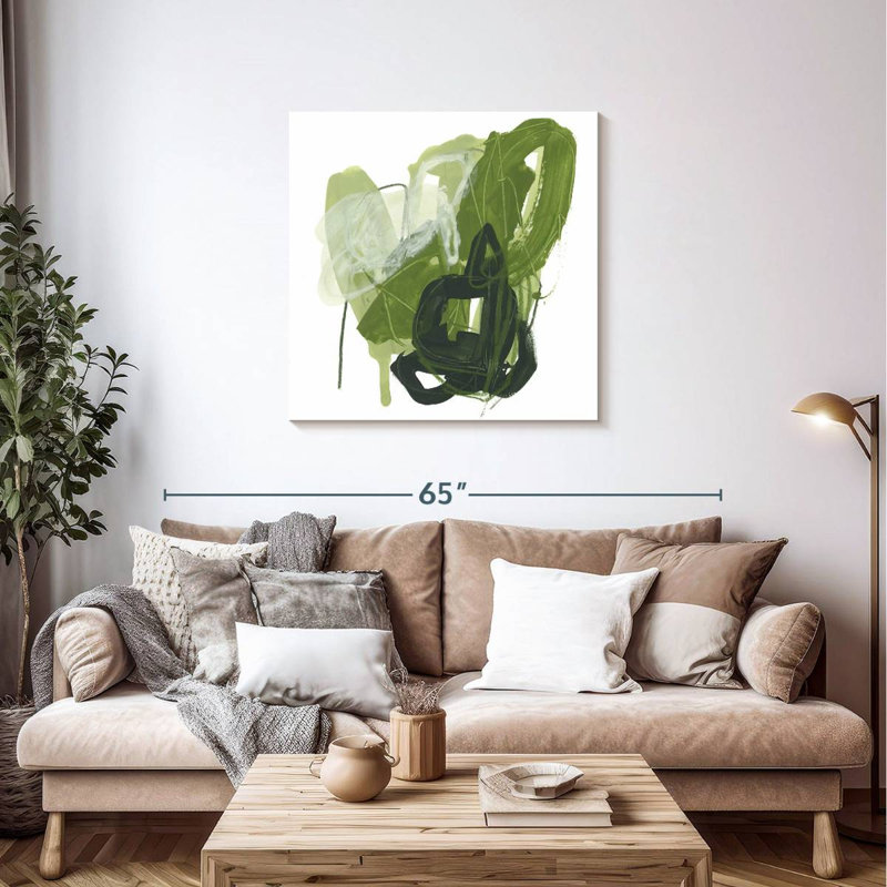 Jade Schematic I, 36" H x 36" W