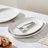 3 piece oval stoneware serving platter set,16in/14.7in/13.5in
