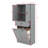 Bathroom Storage Cabinet With Two Laundry Baskets, Storage Cabinet With Doors And Drawer For Home-1731915049