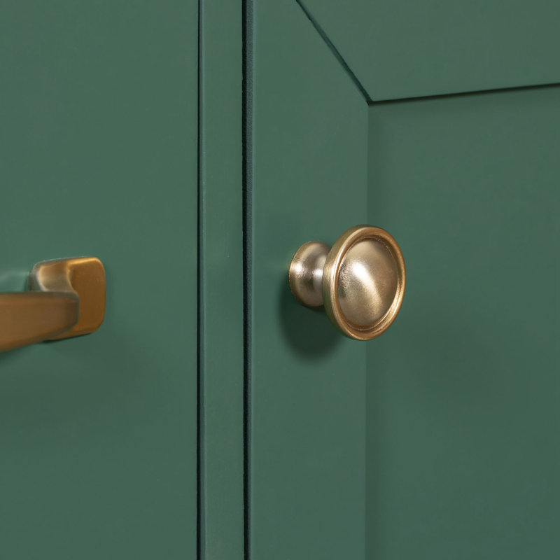 Meuble-lavabo de salle de bain sans lavabo, Vert