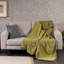 Cotton and Olive Throw-68766512