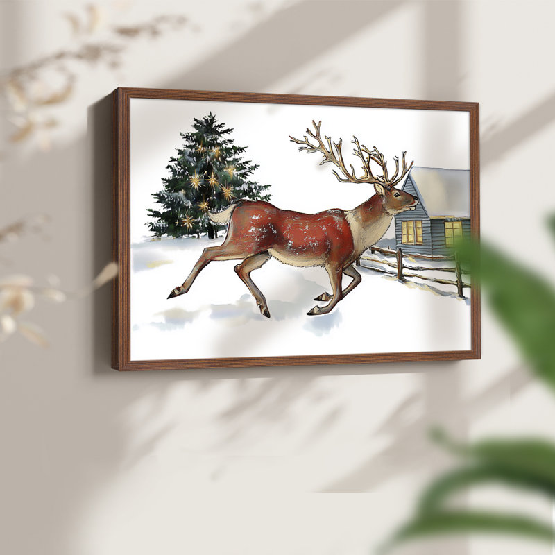 Art de Noël - Dccxxxxxxxxxxxxxxxx, Noyer, H 16 po x l 20 po