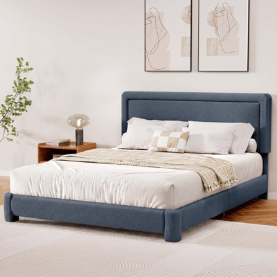 Lit plateforme tapissier Cordoba