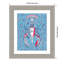 «Crustacean Core Summer Blue» par Gadd Wood, reproduction d'art encadrée-1973323504-1973323502