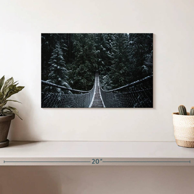 Lilie Vancouver Winter Wonderland Bridge, H 8 po x l 12 po