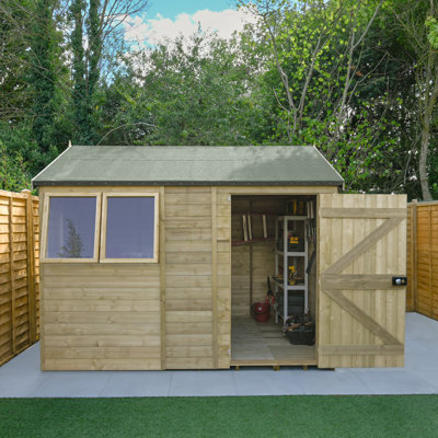 Timberdale 10 x 6 Reverse Apex Shed