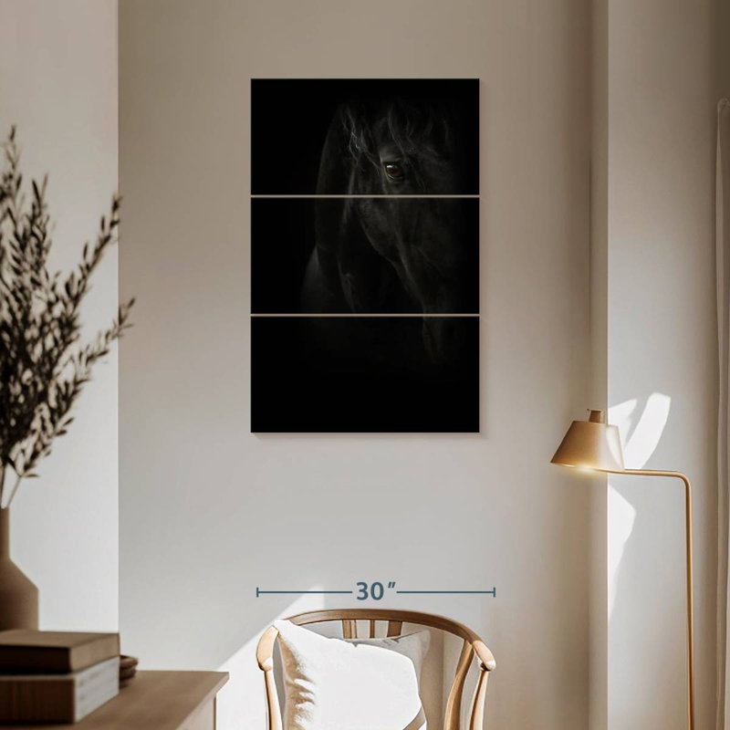 Brampt Black Pearl, 57" H x 36" W