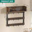 Wall-Mounted Mug Holder with 12 Hooks-1048532065