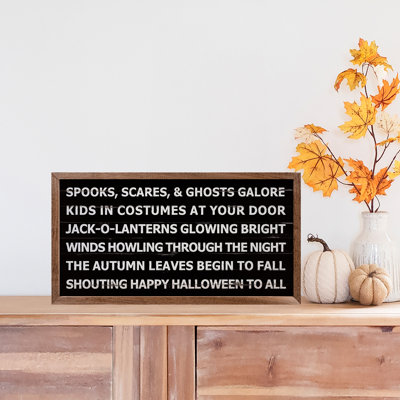 Spooks Scares And Ghost Black