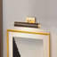 Grande lampe Coates en bois foncé