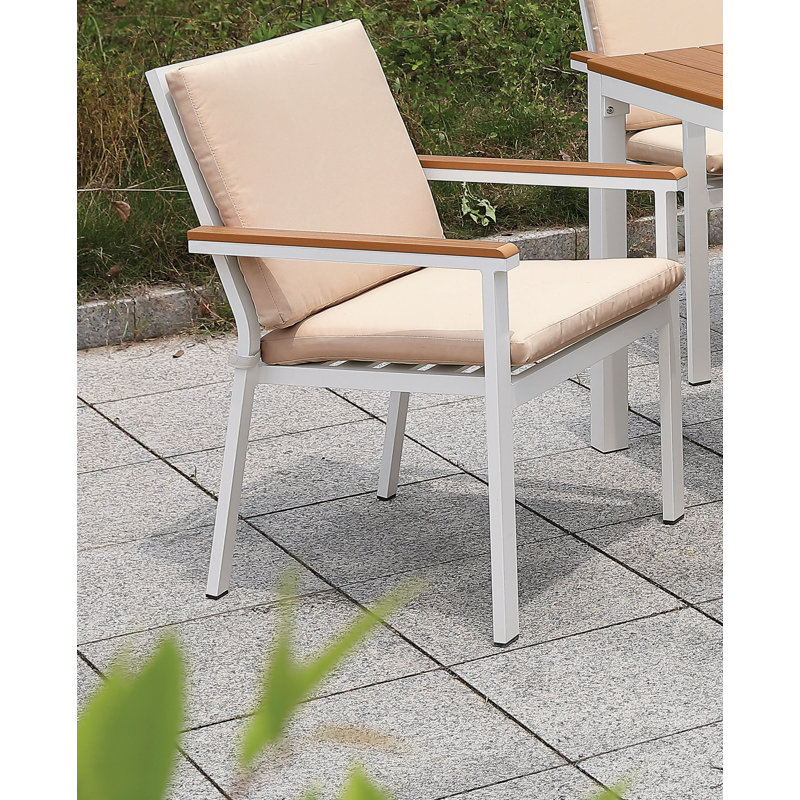 Lacey Patio Chair with Cushions (Set of 2)