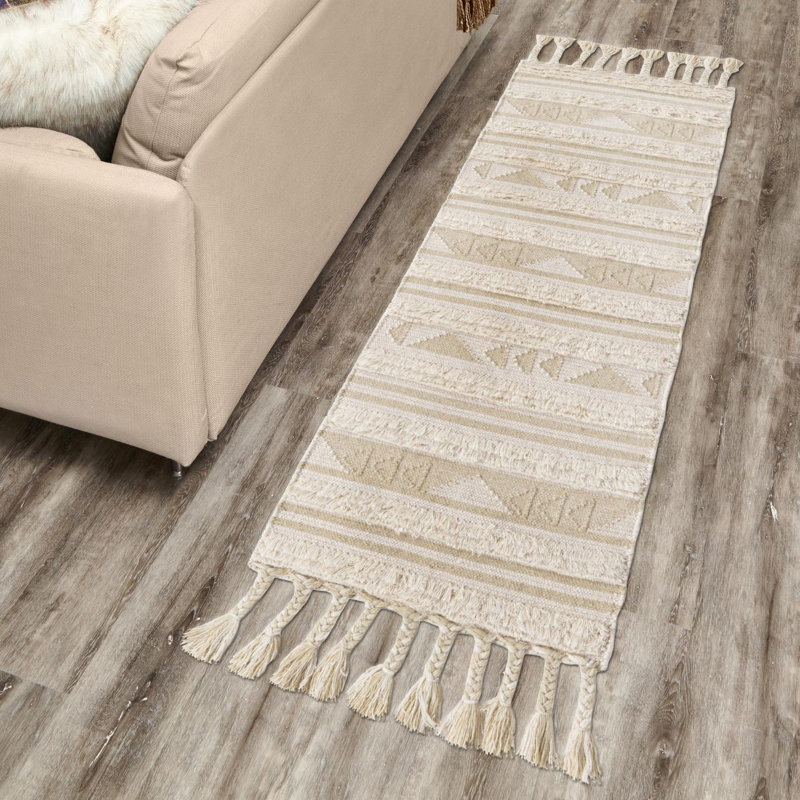 Ivory_Unique Loom Siphon Mesa Rug, Runner 2'2" x 6'1"