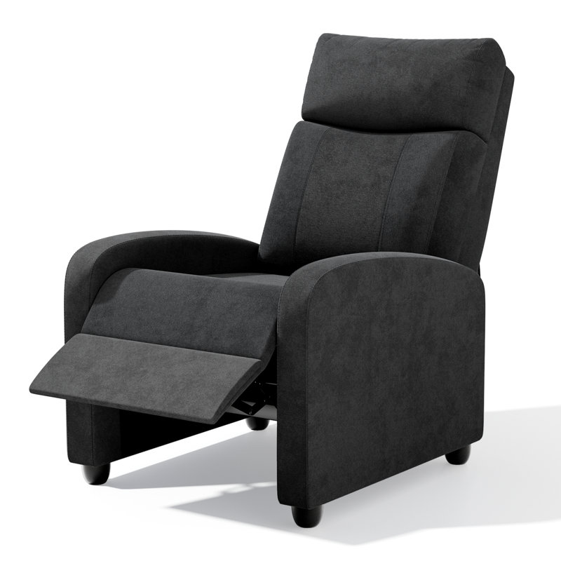 Canapé inclinable ajustable pour fauteuil de cinéma, Noir, noir, noir, noir