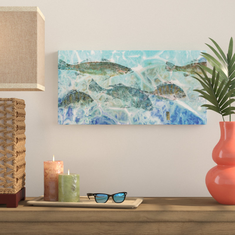 «Inside Flats», reproduction sur toile tendue, H 18 po x l 36 po x P 2 po
