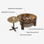 Ensemble de tables basses Modern