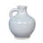 Blue Ceramic Vase with Handle, 6-Inch