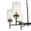 6 - Light Satin Black Pendant