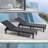 Nestl Waterproof, Lightweight, and Adjustable Outdoor Polyresin Chaise Lounge Chair Set-97877140